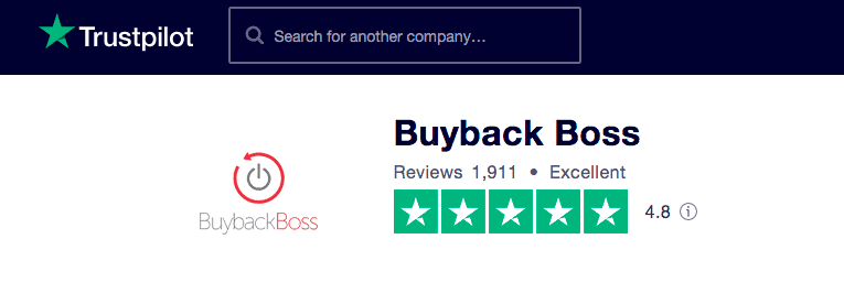 買い戻しボスTrustPilotレビュー