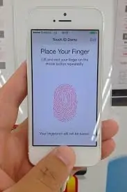 新しいiPhoneでタッチIDを設定します
