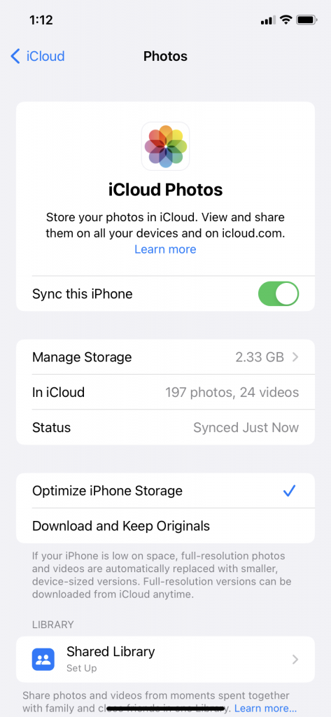 このiPhoneを同期します