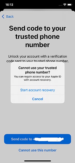 Appleアカウントの回復