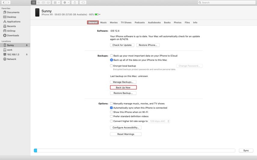 MacでiPhoneを信頼してください