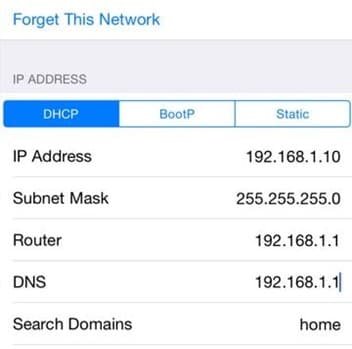 DNSバイパスを介してiOS 15.7をバイパスします