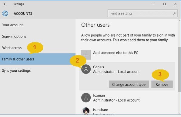 Windows 10パスワードをバイパスします