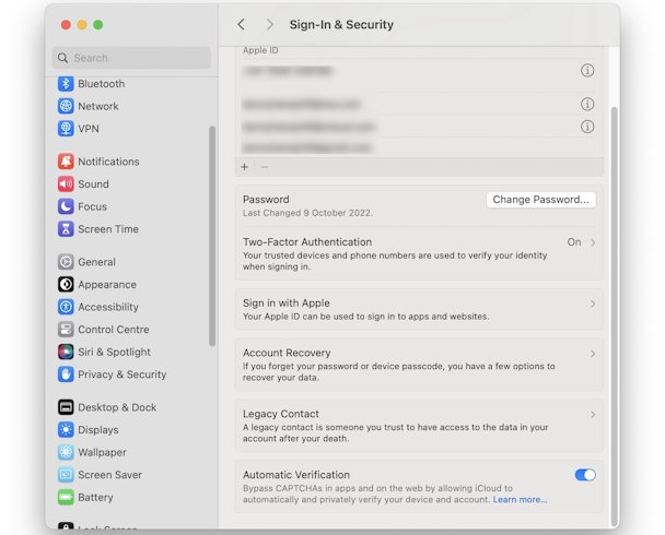 このAppleIDを修正するためにMacにAppleIDパスワードをリセットしてください