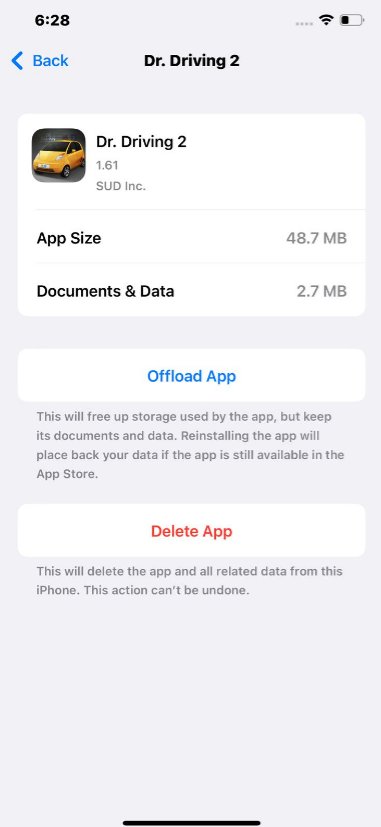 iPhoneメモリをクリーンアップします