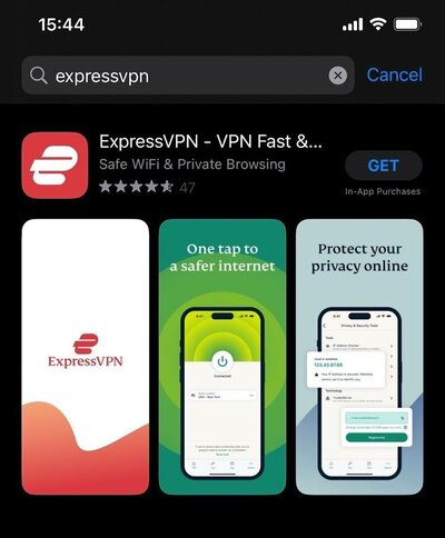 ExpressVPNをダウンロードします