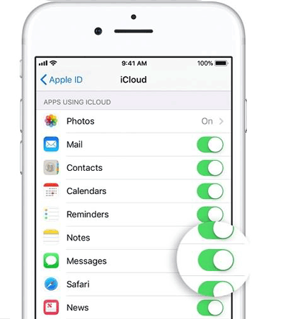 iCloud WebのiCloudバックアップからiPhoneで削除されたメッセージを回復する