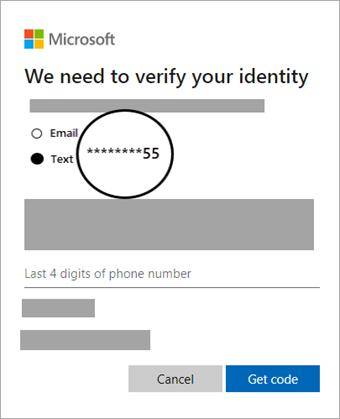 Microsoftアカウントのパスワードを忘れました