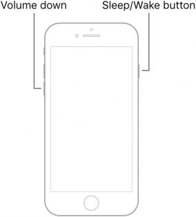 iPhone 7とiPhone 7 Plusを再起動して、iPhoneが復元画面に詰まっていることを強制します