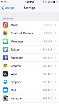 iPhoneストレージを無料で無料で提供します