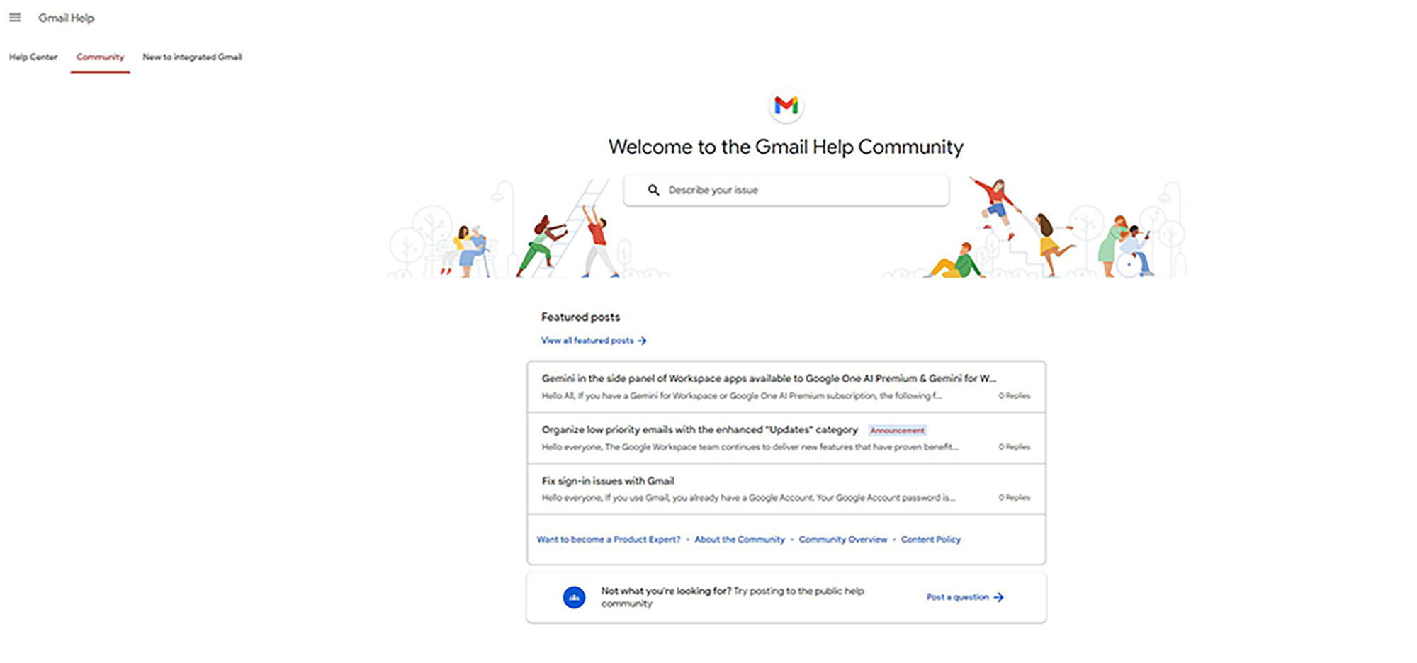 Gmailのサポート