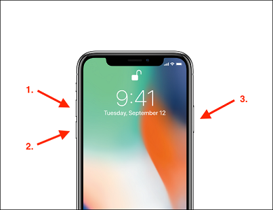   ホームボタンなしでiPhoneを再起動する方法。