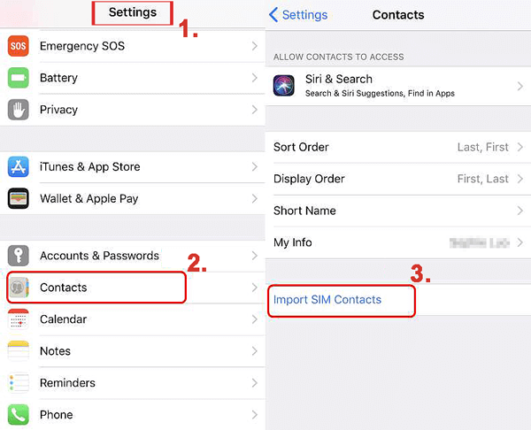 SIMカードでAndroidからiPhone16に連絡先を送信する方法