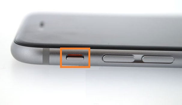 iPhoneをミュートする