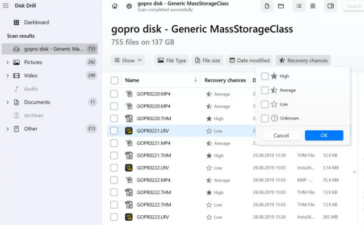 削除されたファイルを回復するためにAndroidにディスクドリルを使用する方法