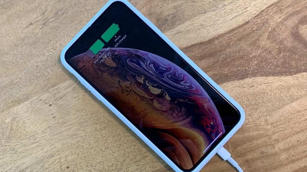 iPhone XS充電