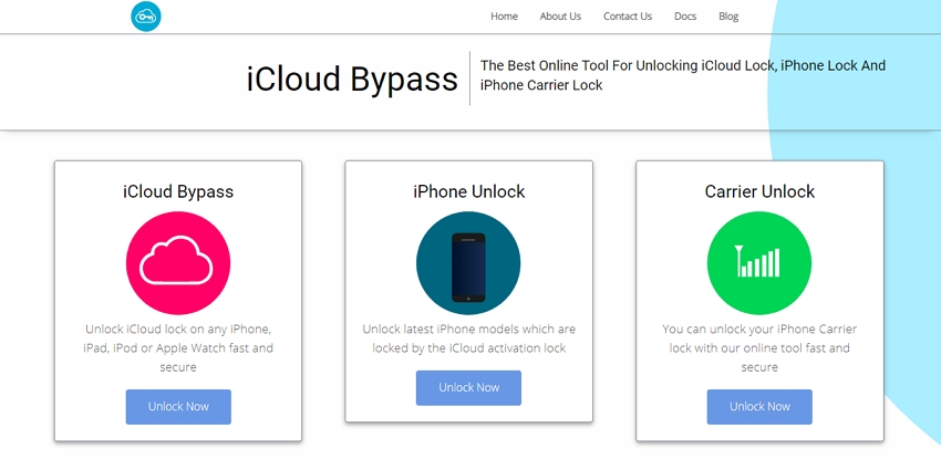 iCloudはオンラインでバイパスして、iCloudロックのロックを解除します