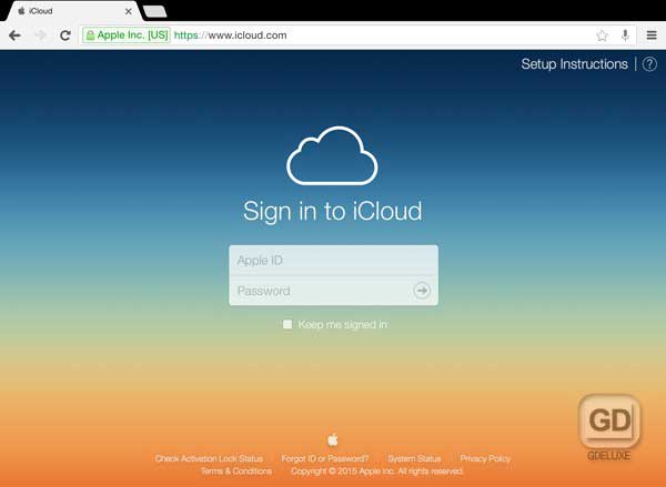 WindowsでiCloudをログインします