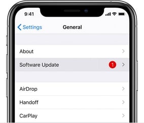 iPhoneはサービスなしで立ち往生しています