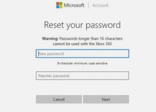 パスワード回復ツールでログインします