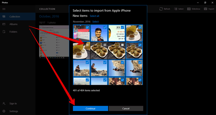 写真アプリを介してiPadの写真をPCに転送する方法