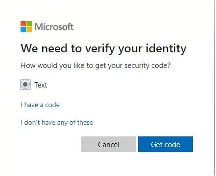 Microsoftアカウントのパスワードを忘れました