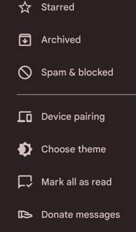 Googleメッセージを介してSamsung電話からメッセージを回復します