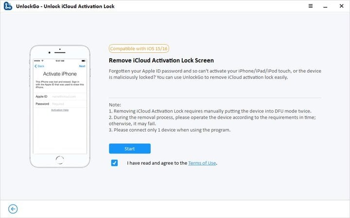iCloudアクティベーションロックを取り外します