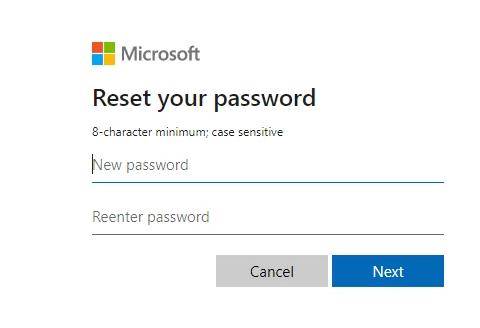   Microsoftアカウントのパスワードを変更します