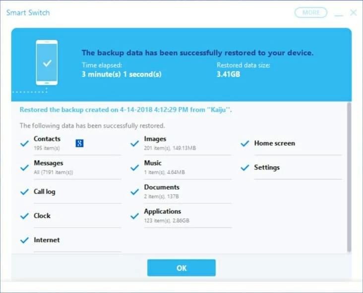 Samsung S10（プラス）でメッセージを回復できますか