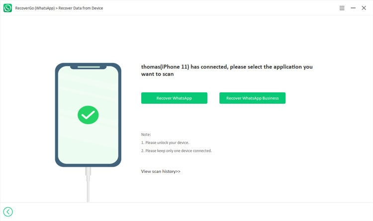 WhatsAppデータをAndroidからPCにコピーする方法