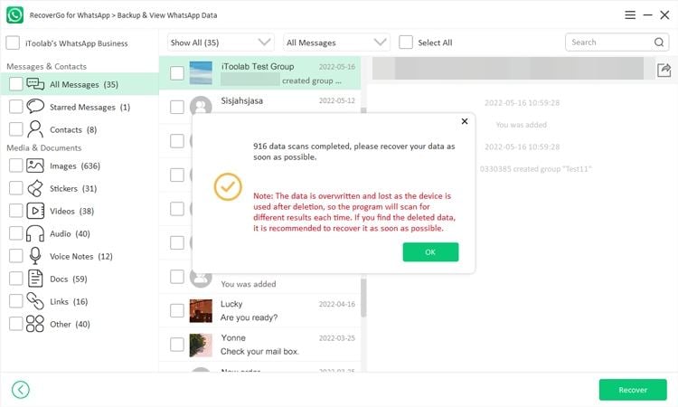 WhatsAppデータをAndroidからPCにコピーする方法