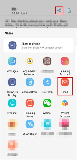 電子メールでAndroidからMacにメッセージを転送する方法