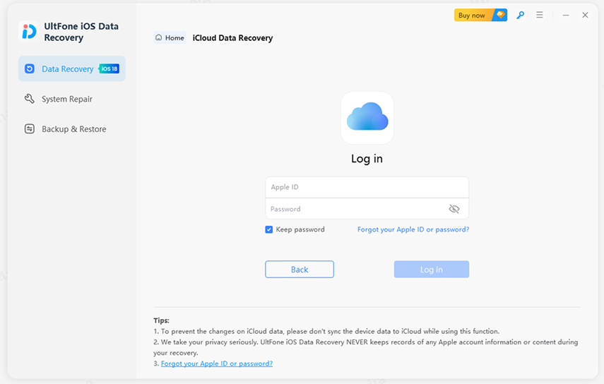 iCloud経由でFacebookから削除された写真を回復します