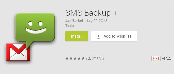 SMSバックアップを使用してAndroidでMMSまたはSMSメッセージを保存