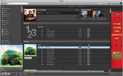 SpotifyのようなiTunesに代わるMAC