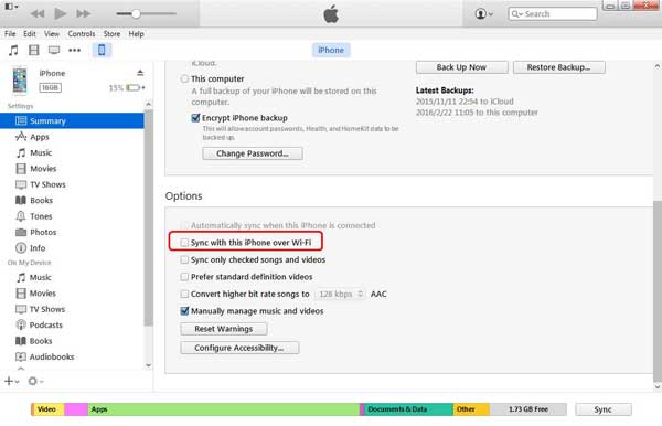 iPhoneをワイヤレスにPCにリンクします