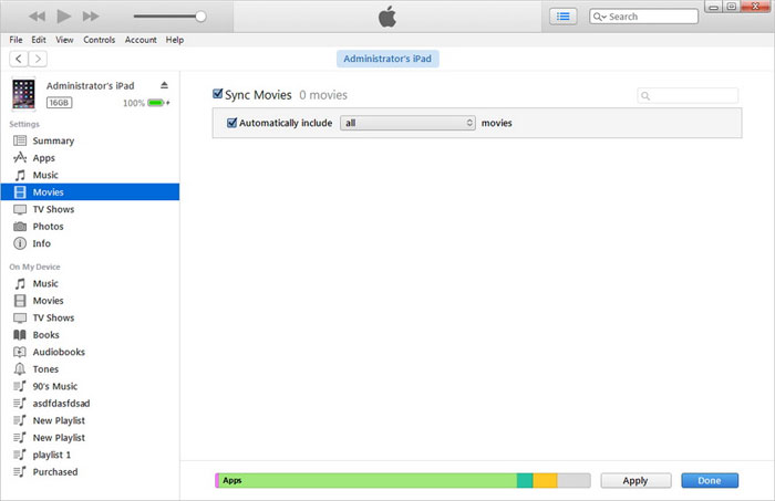 iTunesでコンピューターからiPhoneにビデオを転送する方法