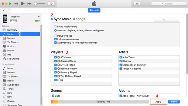 iTunes経由でiPhoneからコンピューターに大きなオーディオファイルを取得する方法