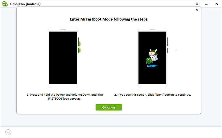 FastBootモードを入力して、Xiaomi/RedmiでFRPロックを削除します