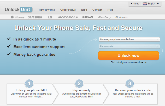 Samsungネットワークのロック解除ツールをロックユニット解除します