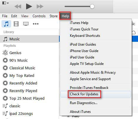 最新のiTunesバージョンを使用してください