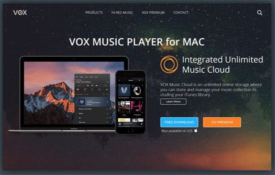 Vox Music PlayerのようなMac用のiTunesに代わるもの